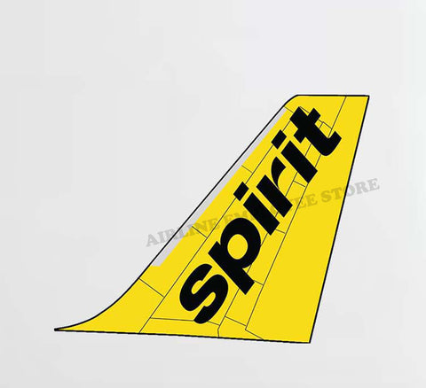 Spirit Airlines Tail Decal Stickers