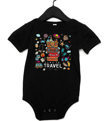Time To Travel Infant Bodysuit