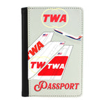TWA Tail Collage Passport Case
