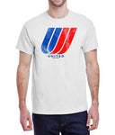 United Airlines Tulip Logo - Grunge Design T-Shirt