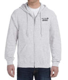 United Airlines Aircraft Maintenance Unisex Zipped Hooded Sweatshirt *CREDENTIALS REQUIRED*
