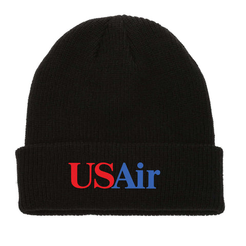 USAir Logo Knit Acrylic Beanies