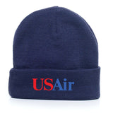 USAir Logo Knit Acrylic Beanies
