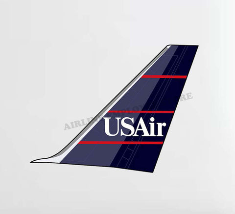 USAir 767 Tail Decal Stickers