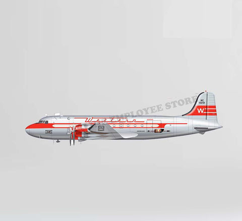 Weastern Airlines Arrowliner Decal Stickers