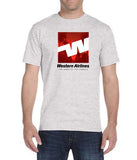 Western Airlines Logo Orgin City View T-Shirt
