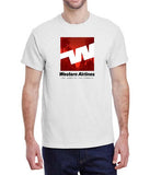Western Airlines Logo Orgin City View T-Shirt