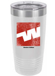 Western Airlines Logo Retro Style Tumbler