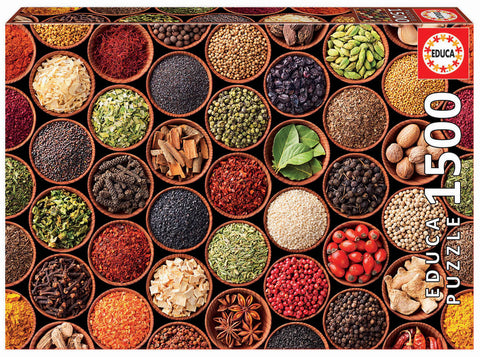 Herbs and Spices Educa Puzzle (1,500 pieces)
