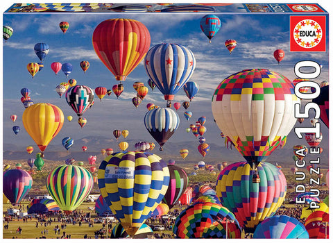 Hot Air Balloon Educa Puzzle (1,500 pieces)