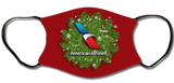 2013 AA Christmas Wreath Face Mask