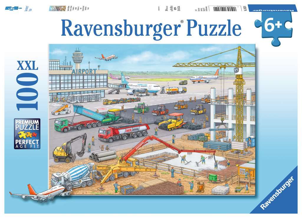 Airport Construction Puzzle - 100 piece