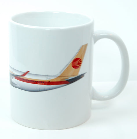 Continental Airlines A350 Coffee Mug