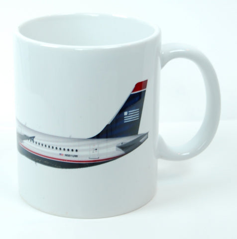 US Airways A321 Coffee Mug