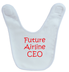 Future Airline CEO Baby Bib