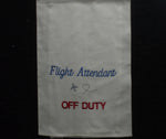 Flight Attendant Off Duty (Full Size Towel)