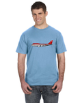 Northwest Airlines 747 Bowling Livery T-shirt