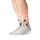 New Orleans Men's Travel Themed Crew Socks