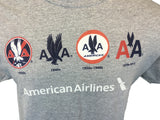 American Airlines Nostalgia T-shirt Logo Closeup