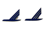 Piedmont Speedbird Logo Earrings