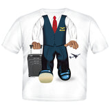 Add A Kid Toddler Male Flight Attendant T-shirt
