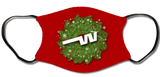 Western Airlines Christmas Face Mask