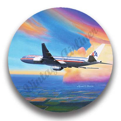 AA 777 by Rick Broome Magnets