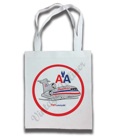 AA 727 Old Livery Tote Bag