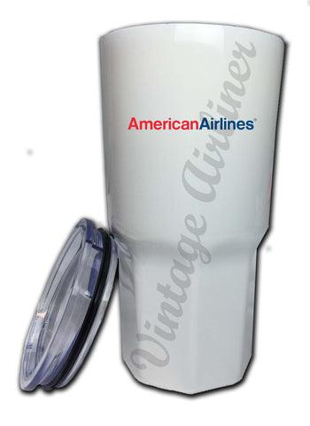 American Airlines Red & Blue Logo Tumbler
