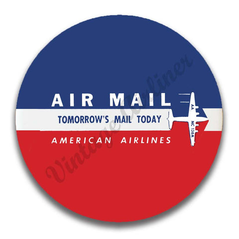 AA Air Mail Sticker Magnets
