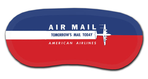 American Airlines Air Mail Sticker Sleep Mask