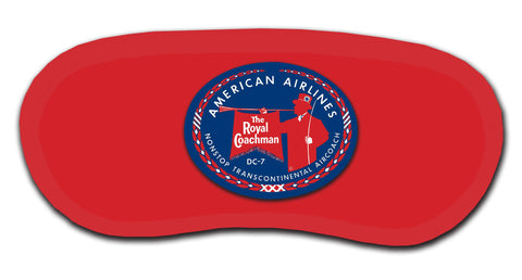 American Airlines Royal Coachman Sleep Mask