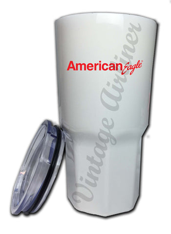 American Eagle Red Logo Tumbler