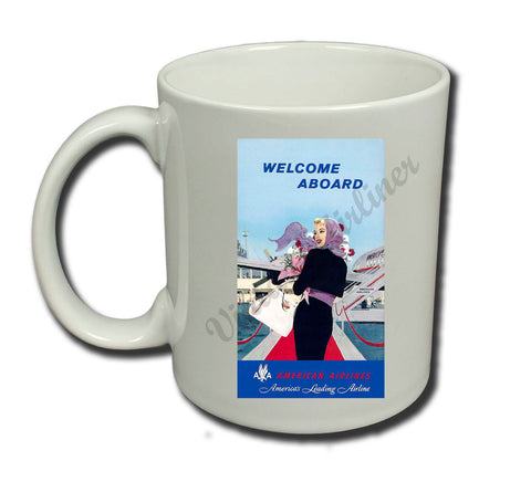 AA Welcome Aboard Vintage Coffee Mug
