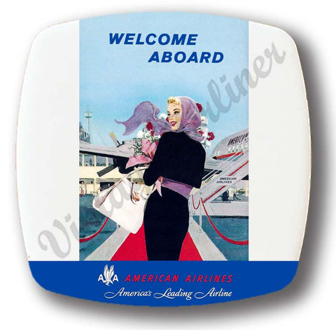 AA Welcome Aboard Vintage Magnets