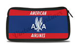 American Airlines 1940's Red Travel Pouch