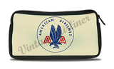 American Airlines 1940's Bag Sticker Travel Pouch