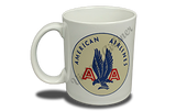 American Airlines 1940's Bag Sticker  Coffee Mug