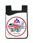 American Airlines 767 Bag Sticker Card Caddy