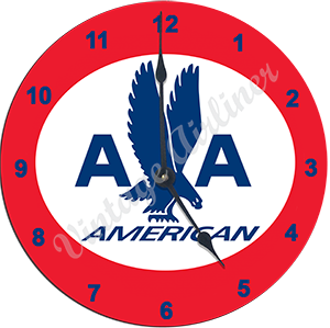AA 1962 Logo Wall Clock