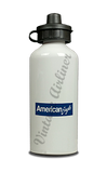 American Eagle Blue Logo Aluminum Water Bottle