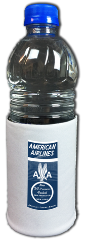 American Airlines 1940's Eagle Timetable Cover Koozie
