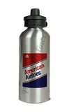 American Airlines 1970's Ticket Jacket Cover Aluminum Water Bottle