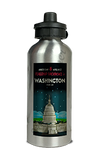 American Airlines Vacations Washington DC Brochure Cover Aluminum Water Bottle