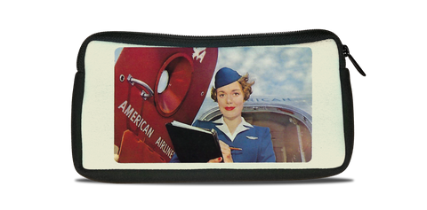 AA 1950's Flight Attendant Travel Pouch