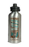 AA 1950's AA Vacations Brochure Aluminum Water Bottle