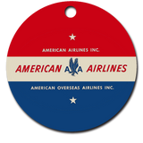 American Airlines Overseas Airways Ornaments