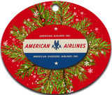 American Airlines Overseas Airways Ornaments