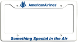 American Airlines - Something Special In the Air - w/AA Eagle License Plate Frame