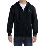 American Airlines 2013 Logo Zipped Hooded Sweatshirt